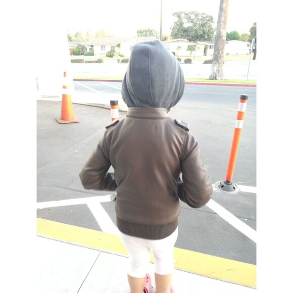 RND Boys' Moto Faux Leather Jacket 5 - Picture 3 of 6